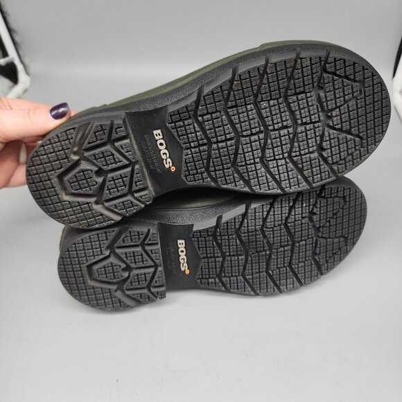 BOGS Men's Green Rain Boots Womens 10, Mens 8 - Picture 6 of 9